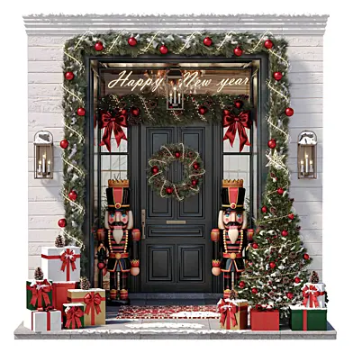 Christmas Entrance Decoration 01 - For Contest