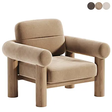 Maxton Chair in Pax Boucle Off White