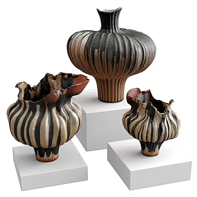 Milk and Choco vase
