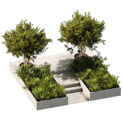 Town Square Landscape 141