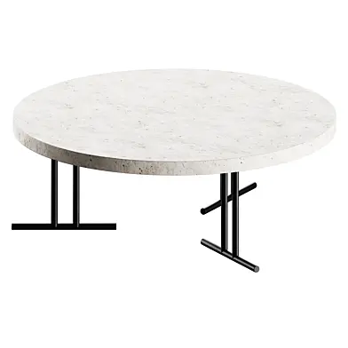 Camilla White Parchment Coffee Table