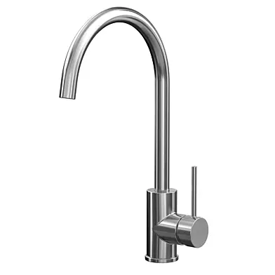 BKM2501 MORGAN RUND GOOSENECK SINK MIXER