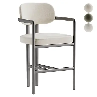 Zenith Counter Chair - Smoked