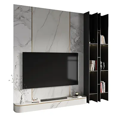 TV Wall set Shelf Wall Panel Decor