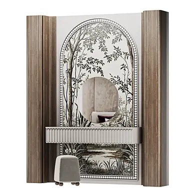 Botanical Art Dressing Table