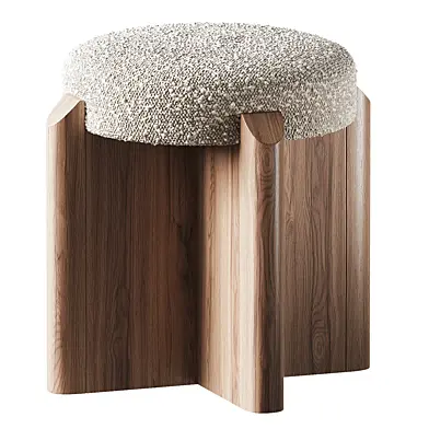 VICAL Jacquard pouf
