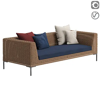 Charles Outdoor Sofa v3