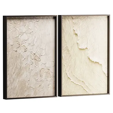 Plaster Art Texture Painting