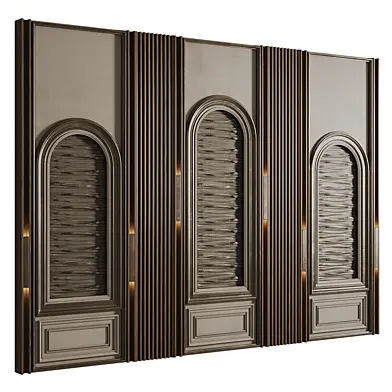 Arched Rhythm Wall Panel