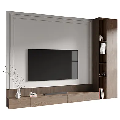 TV Wall set Shelf Wall Panel Decor
