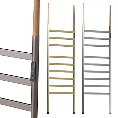 Полотенцесушитель электрический Heated towel rail WONZON WOGHAND BREMEN WW A207 BG