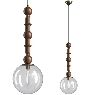 Vintage Wood  Pendant light