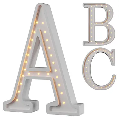 Little Lights Letter Lamp