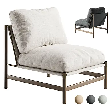 Wood & Metal Framed Chair