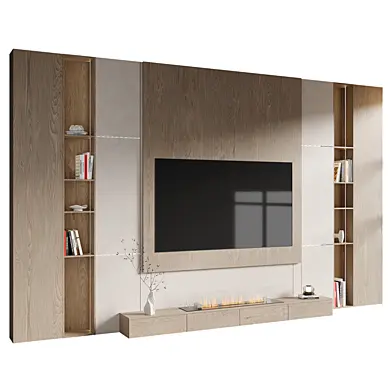 TV Wall set Shelf Wall Panel Decor