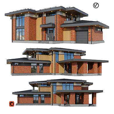 Modern house V149