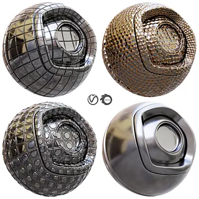 Metal PBR Material Vol 08