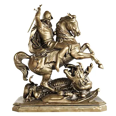 Knight statue