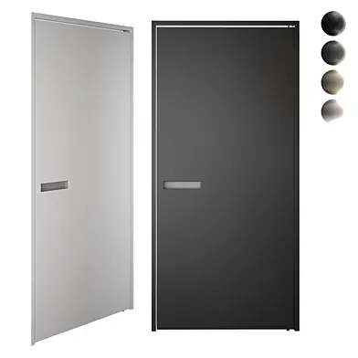 Frameless super matte color minimal Door 01