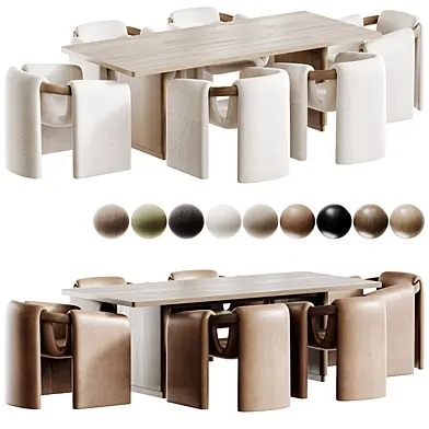 Sari Lounge Armchair and Rina Table