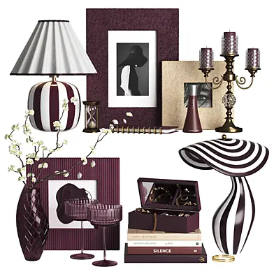 Декоративный набор "Burgundy"