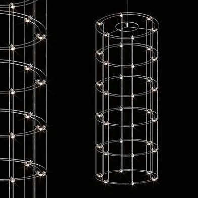Подвесной светильник Tube suspension quasar by Jan Pauwels