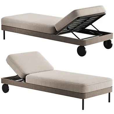 Kabu chaise longue by Expormim