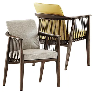 Viola chairs by Poltrona Frau