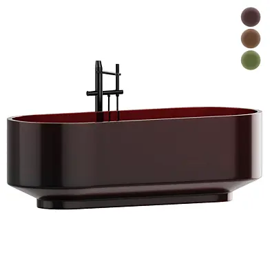 Borghi bathtub tub bath tube wash glass