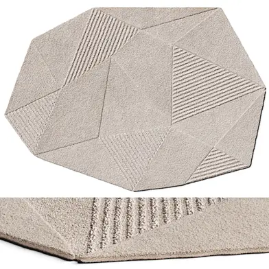 CASAMIA Oly Shape Wool Rug