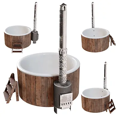 Wood Fired Hot Tub Polar