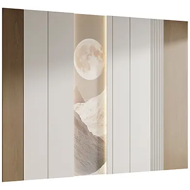 Headboard Wall 3d Panel 016