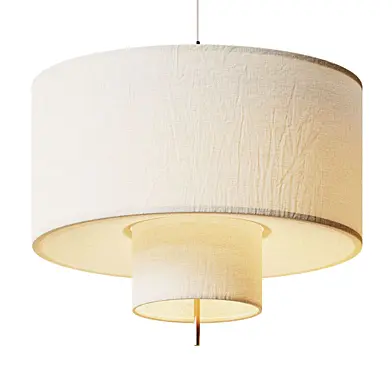 Wabi-sabi Style Nordic Fabric Chandelier