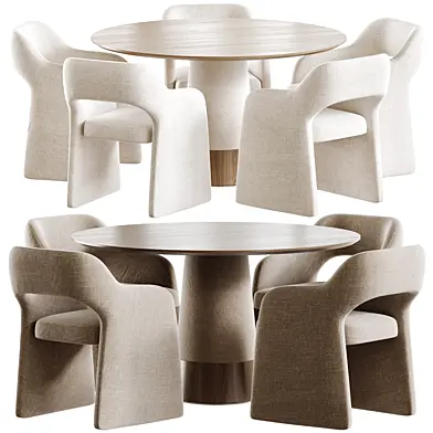 Chios Dining Chair and Volan Fabric