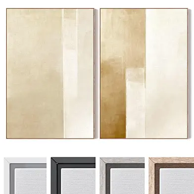 Set of large wall paintings 3657