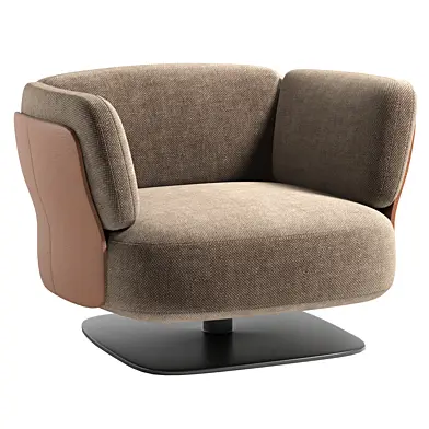 Saki armchair By Minotti