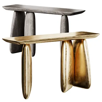 Gold Pebble Console ARDARA