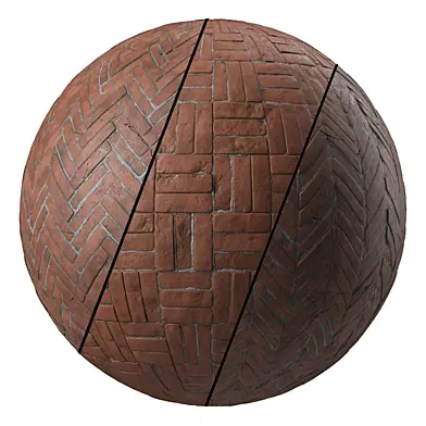 D96 Brick Tiles - Seamless Pbr 4k
