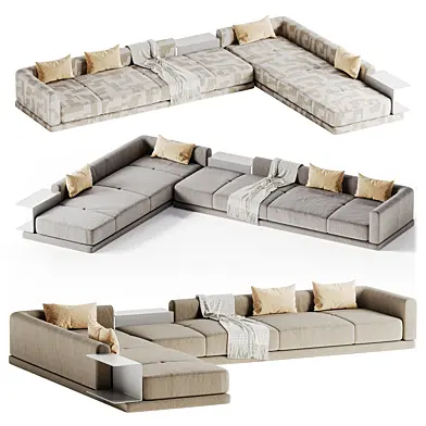 Corner Minotti Connery Modular Sofa 01