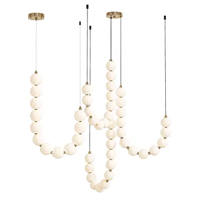 Luxury White Necklace Chandelier