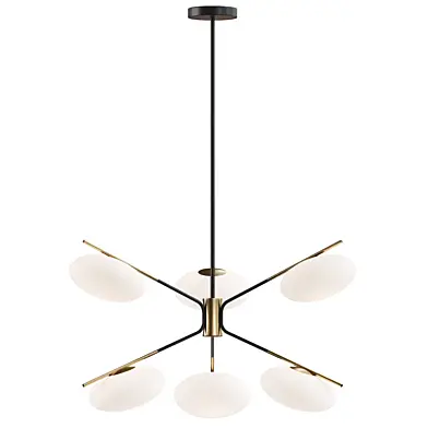 Champignon 6-Light Chandelier