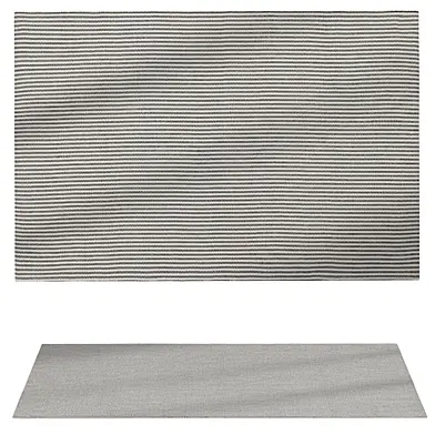 Pinstripe Handwoven Indoor Outdoor Rug