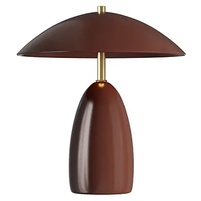 Aubrey LED Table Lamp Maroon