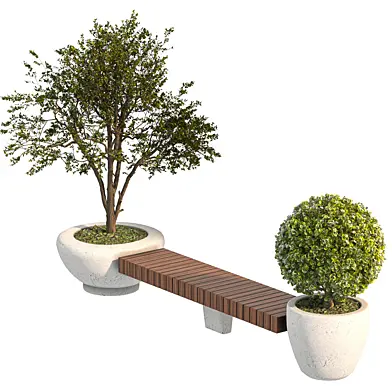 Urban Furniture 31 – Modern Bench
