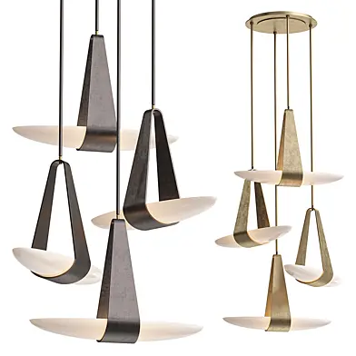 Sophia Chandelier by Hilliard 4 shapes