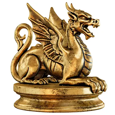 DRAGON sculpture
