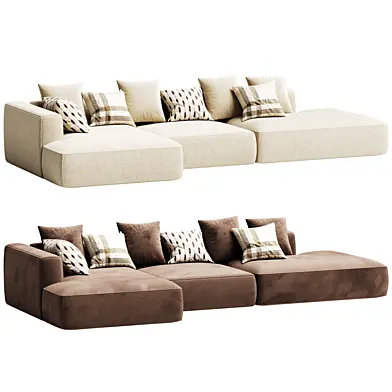 Roxen light sofa