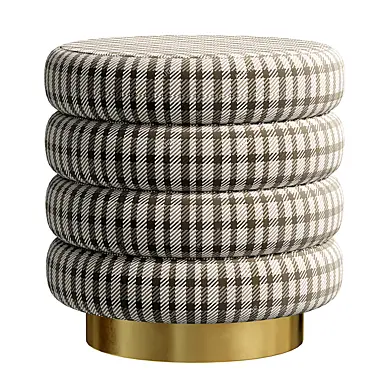 Velvet Ottoman