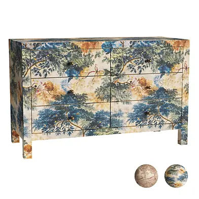 Hale Canvas Six-Drawer Dresser