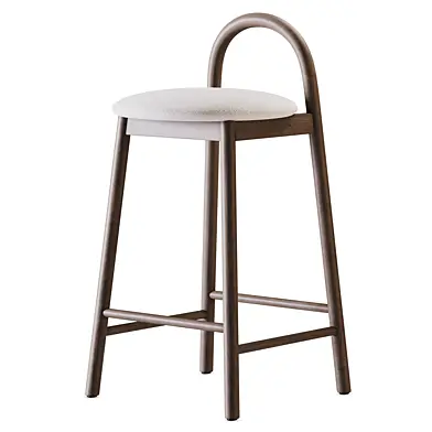Bobby Counter Stool - Timber Upholstered
